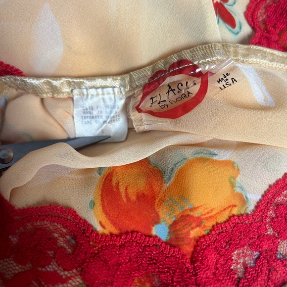 FLASH by FLORA NIKROOZ Floral 2 Piece Cami Sleep Set Small - Picture 7 of 8